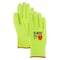 Magid Coated Gloves, Polyurethane, 6 Abrasion Level, Hi-Viz Yellow, 1 PR GPD575HV-9 - alternate 1